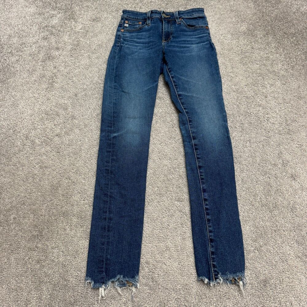 AG Adriano Goldschmied The Farrah Skinny Ankle High Rise Skinny Denim Jeans 23R